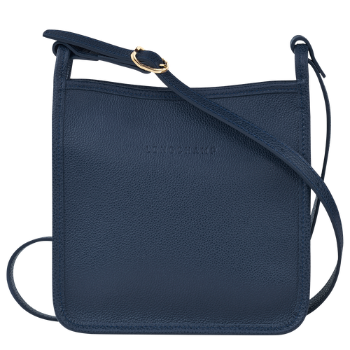 Le Foulonné S Crossbody bag , Navy - Leather - View 1 of  5