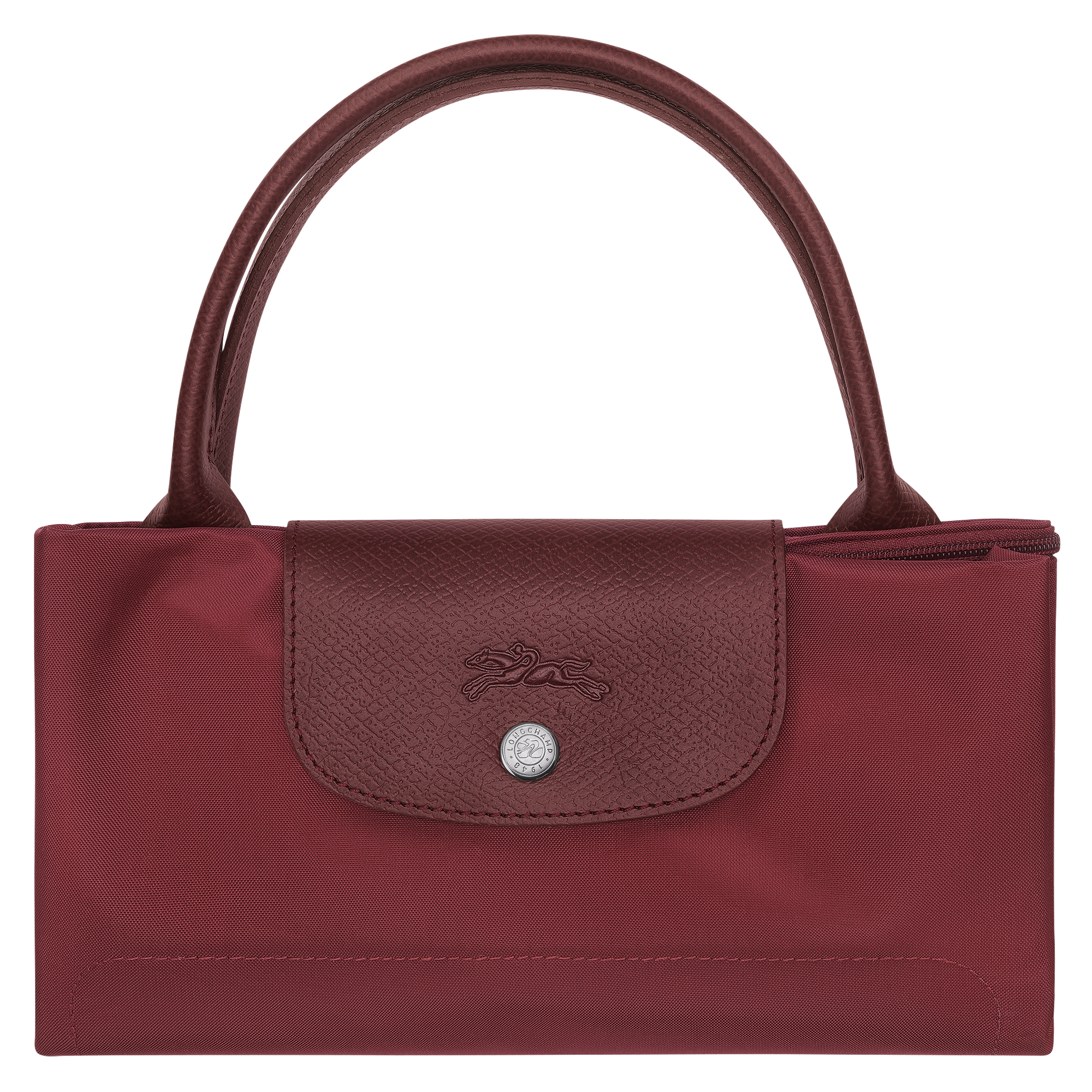Le Pliage Green Handbag M, Pomegranate