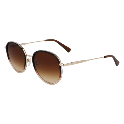 Sunglasses , Gold/Brown - Metal