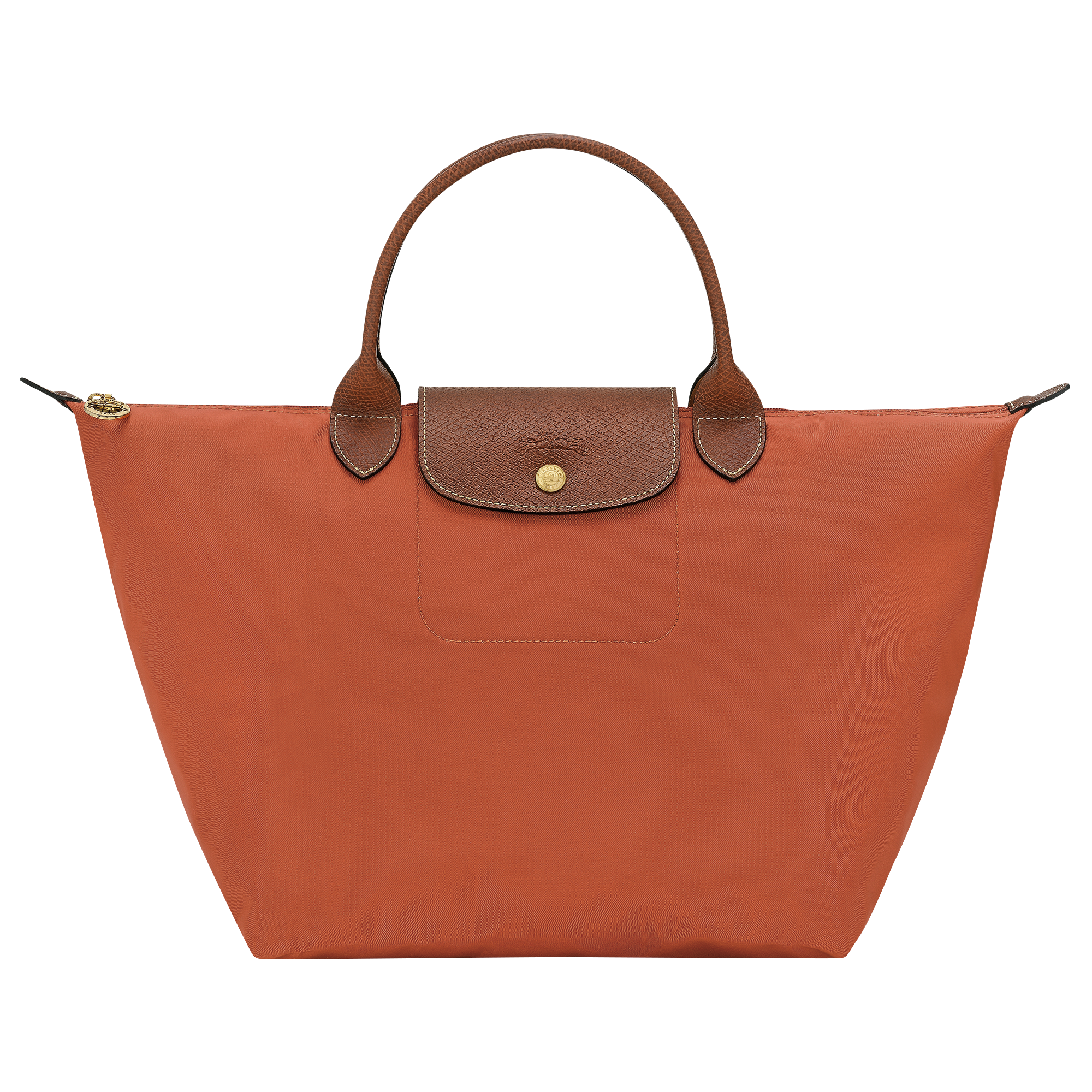 Handbag M, Brick - View 1 of
7 - zoom in Le Pliage Original Handbag M, Brick