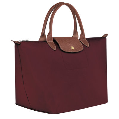 Le Pliage Original Handbag M, Burgundy