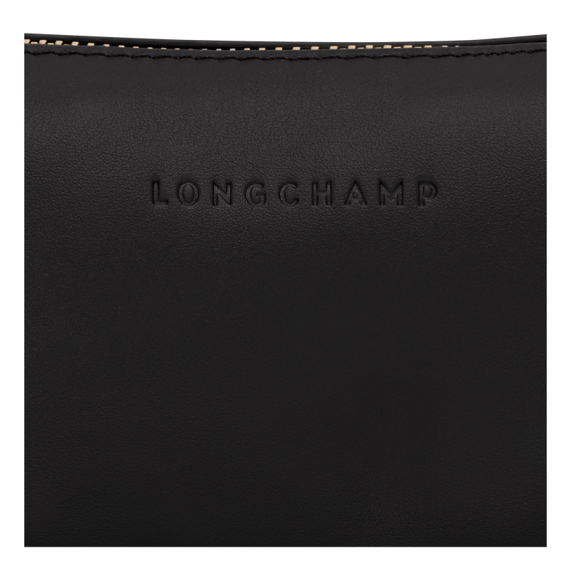 Looong M Shoulder bag , Black - Leather  - View 6 of  7