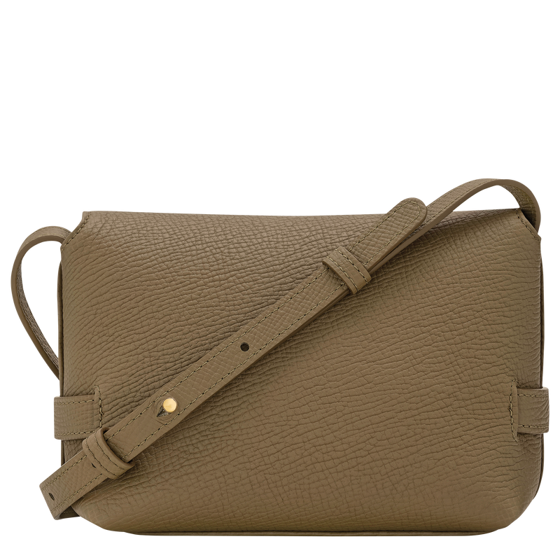 Le Smart S Crossbody bag , Olive - Leather  - View 4 of  6