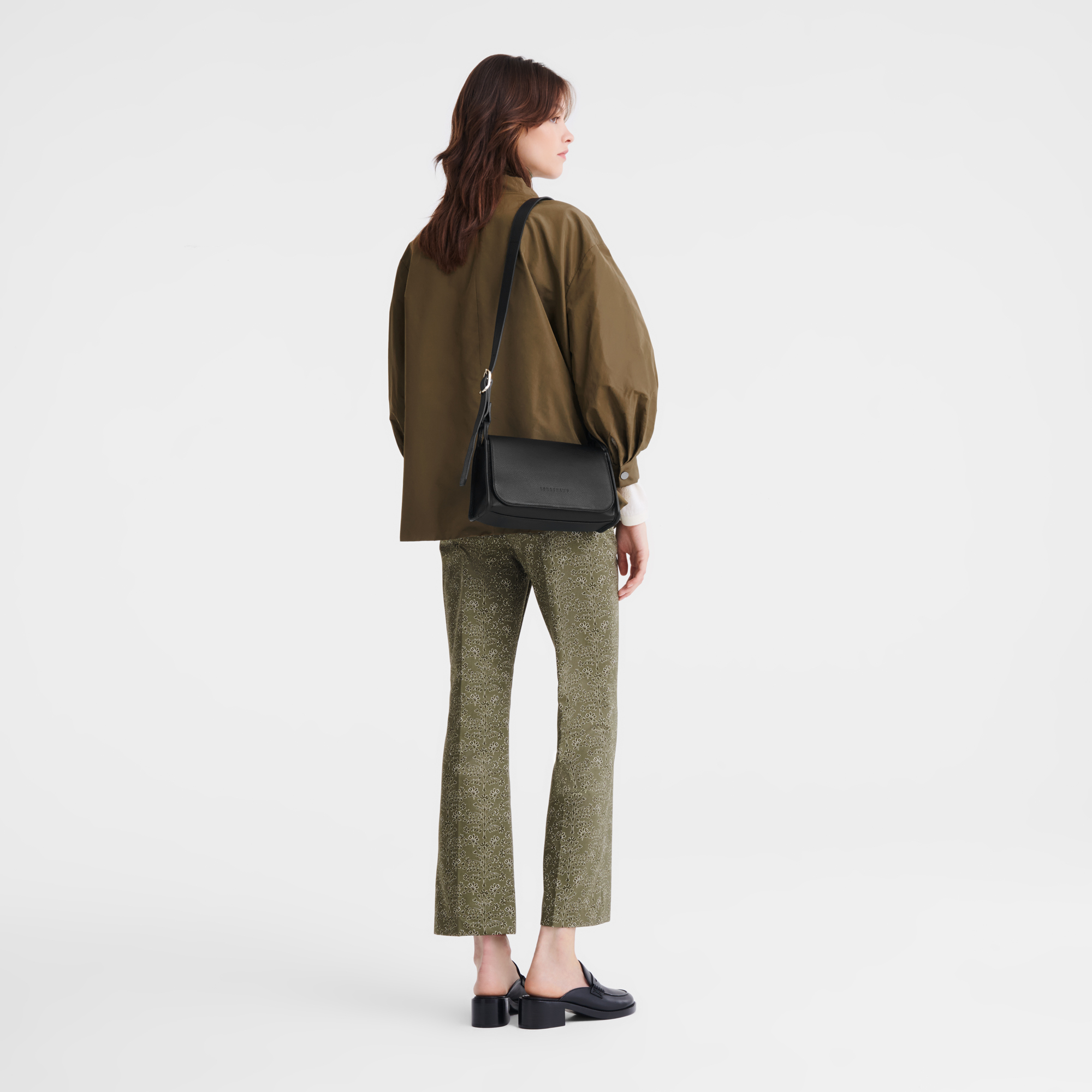 Crossbody bag M, Black - View 2 of
6 - zoom in Le Foulonné Crossbody bag M, Black