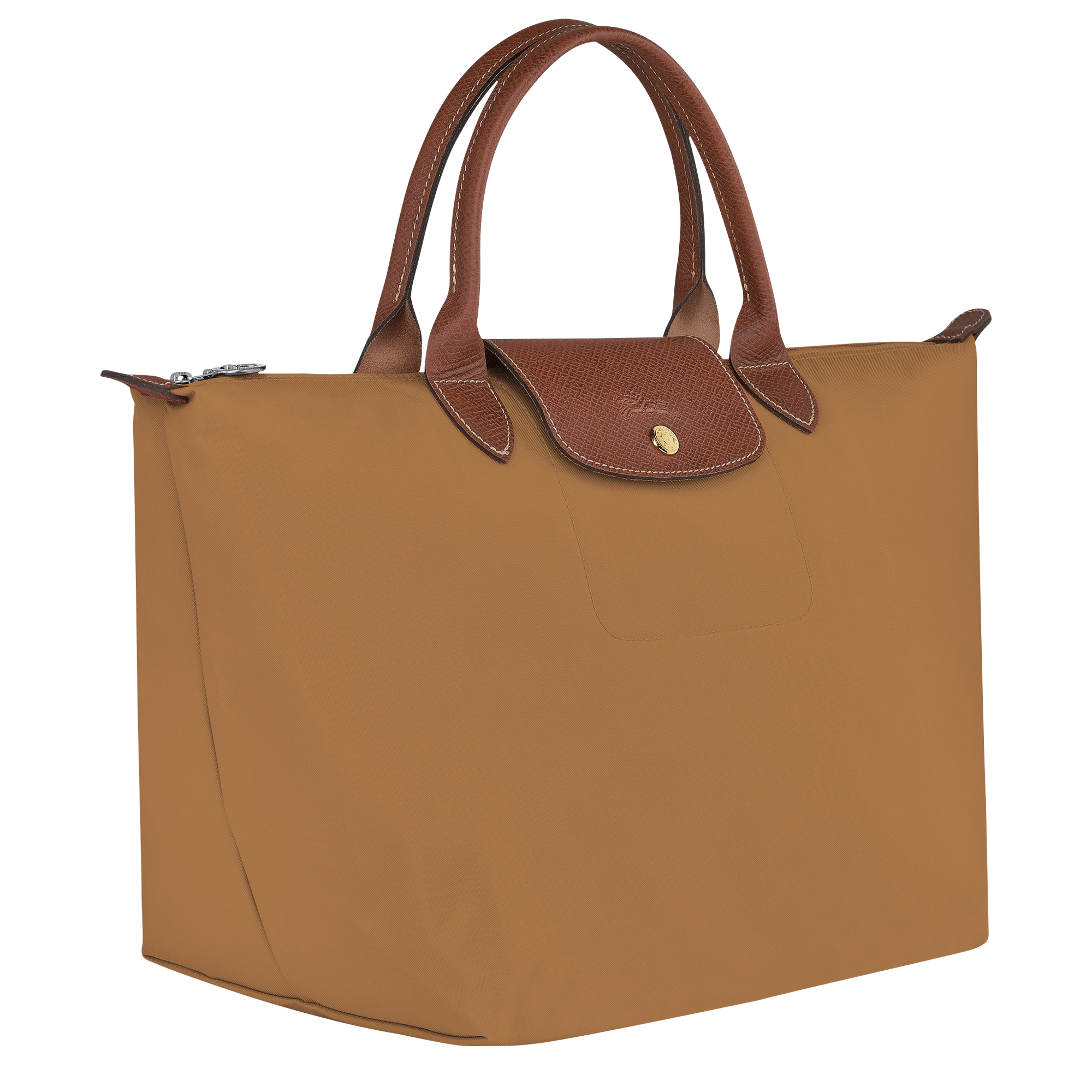 Le Pliage Original Handbag M, Fawn