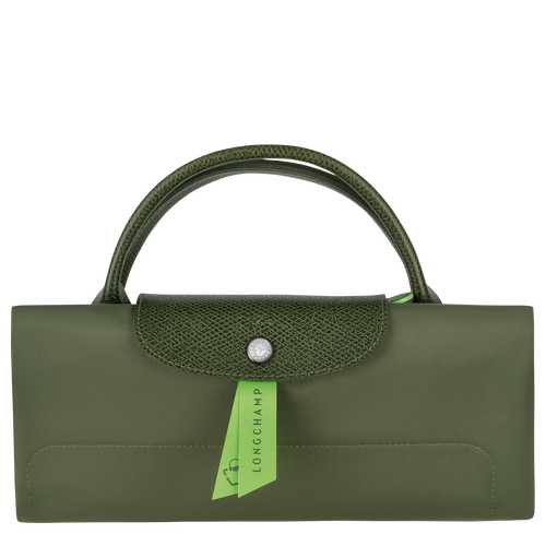 Le Pliage Green M Travel bag , Forest - Recycled canvas - View 6 of  6