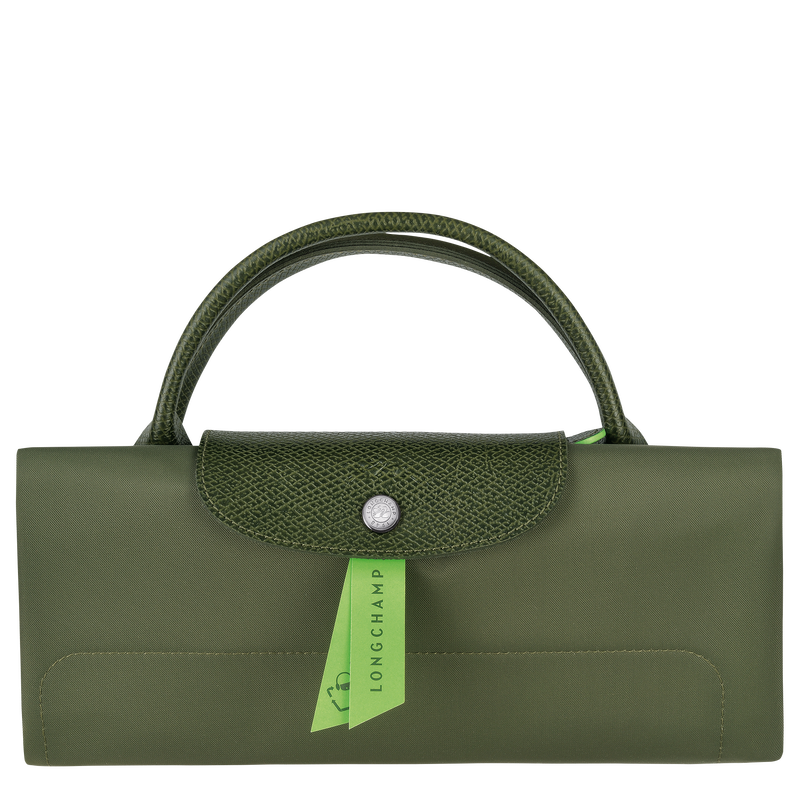 Le Pliage Green M Travel bag , Forest - Recycled canvas  - View 6 of  6