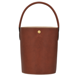 Épure S Bucket bag , Brown - Leather