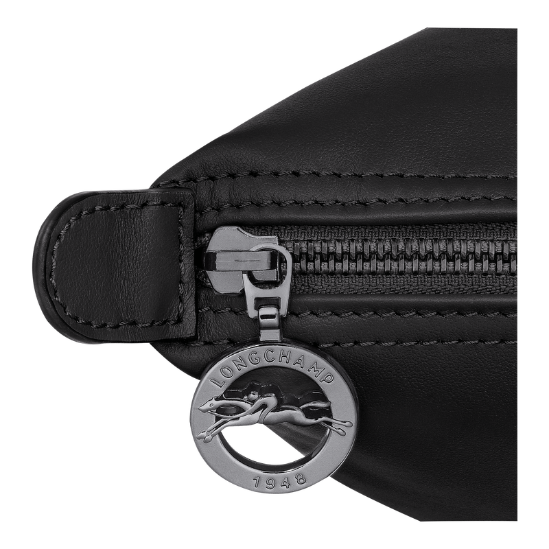Le Pliage Xtra M Backpack , Black - Leather  - View 6 of  7