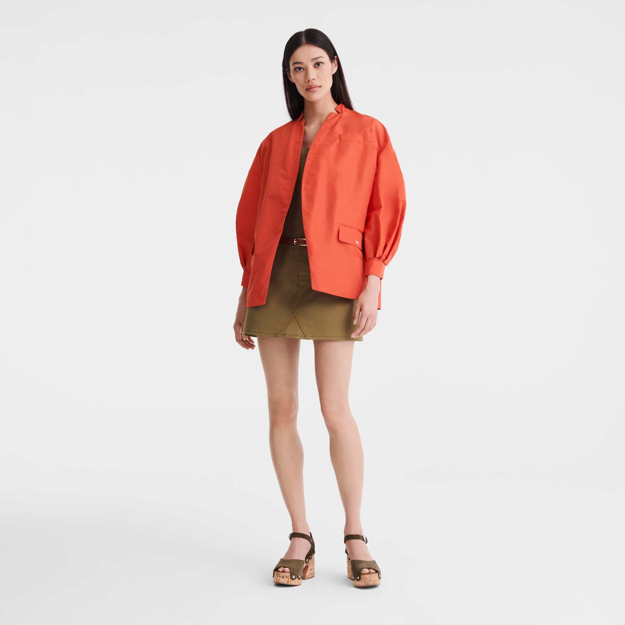 Kimono jacket, Tomato - View 2 of
5 - zoom in null Kimono jacket, Tomato