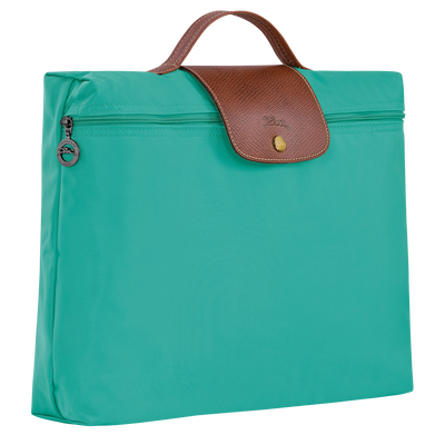 Le Pliage Original Briefcase S, Turquoise
