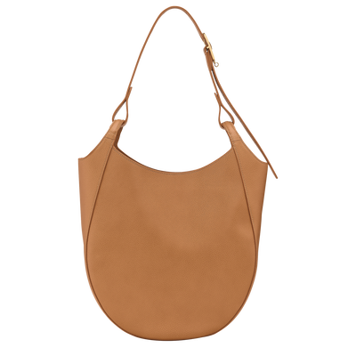 Le Foulonn&eacute; Hobo bag L, Pecan