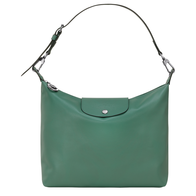 Le Pliage Xtra M Hobo bag , Sage - Leather  - View 1 of  5