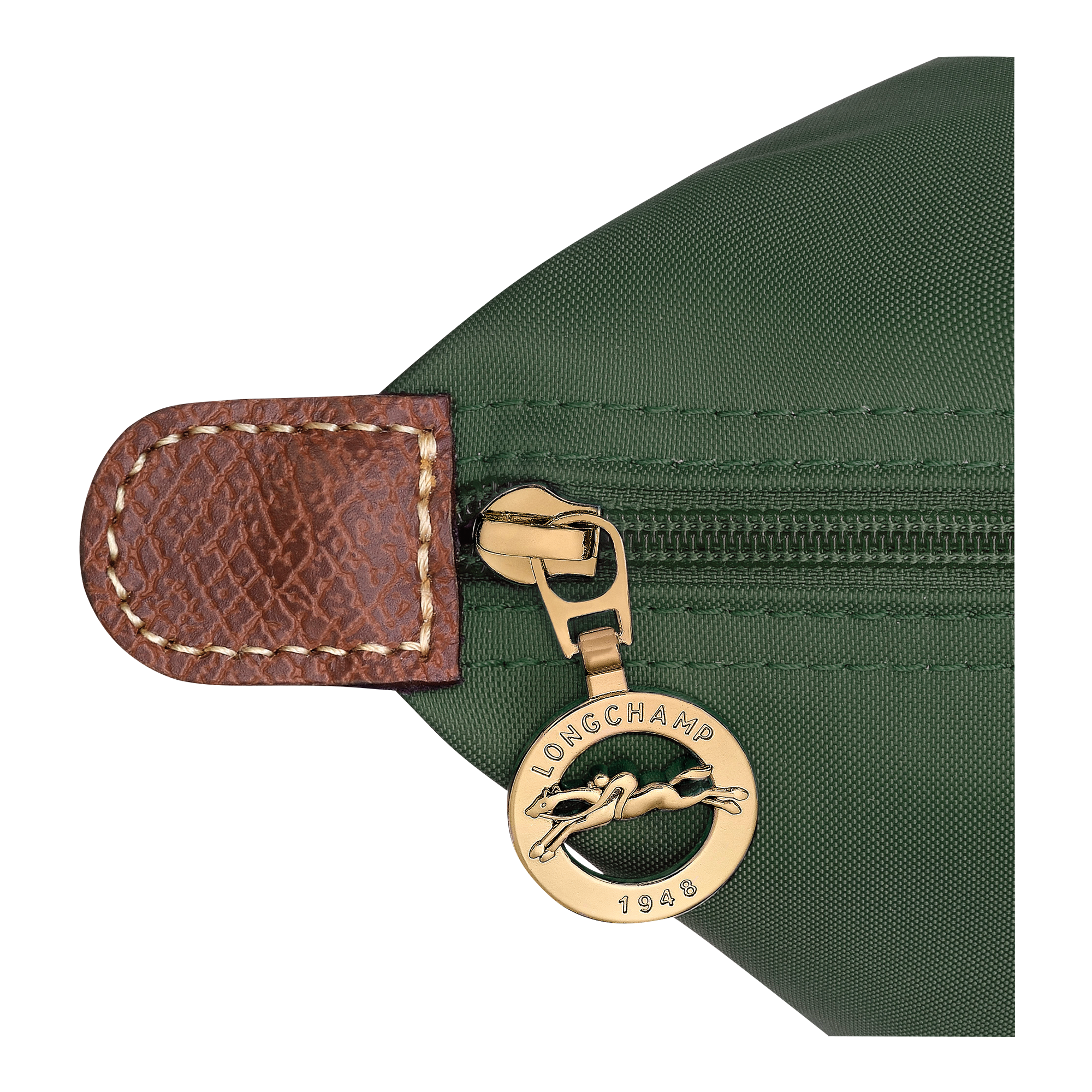 Tote bag L, British Green - View 6 of 
        7 - zoom in Le Pliage Original Tote bag L, British Green