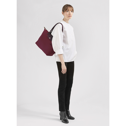 Le Pliage Green M Tote bag , Lagoon - Recycled canvas