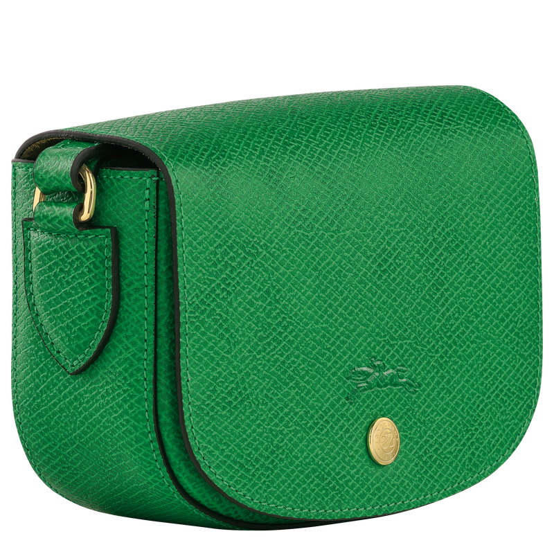 Green leather purse deals