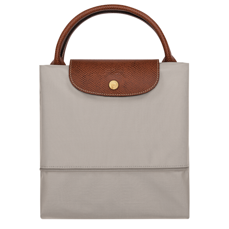 Le Pliage Original Travel bag expandable , Pebble - Recycled canvas  - View 7 of  7