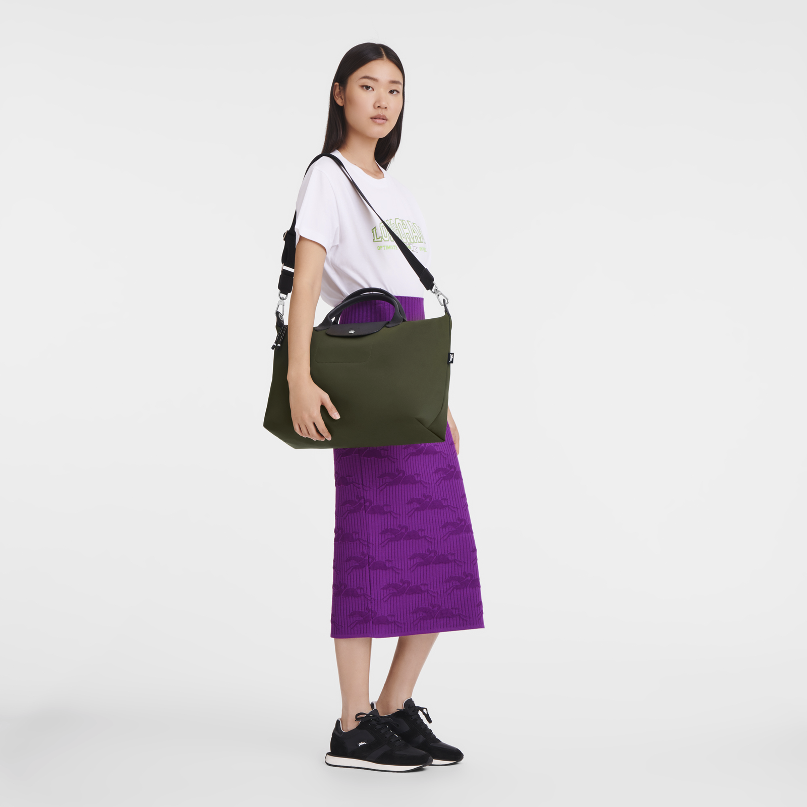 Le Pliage Energy Handbag XL, Khaki