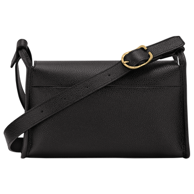 Le Foulonné Crossbody bag M, Black