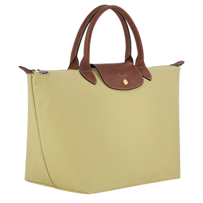 Le Pliage Original M Handbag , Pistachio - Recycled canvas