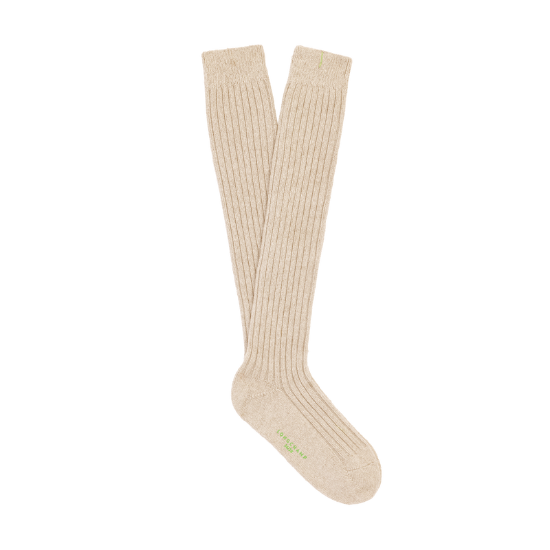 Socks , Beige - Knit  - View 1 of  1