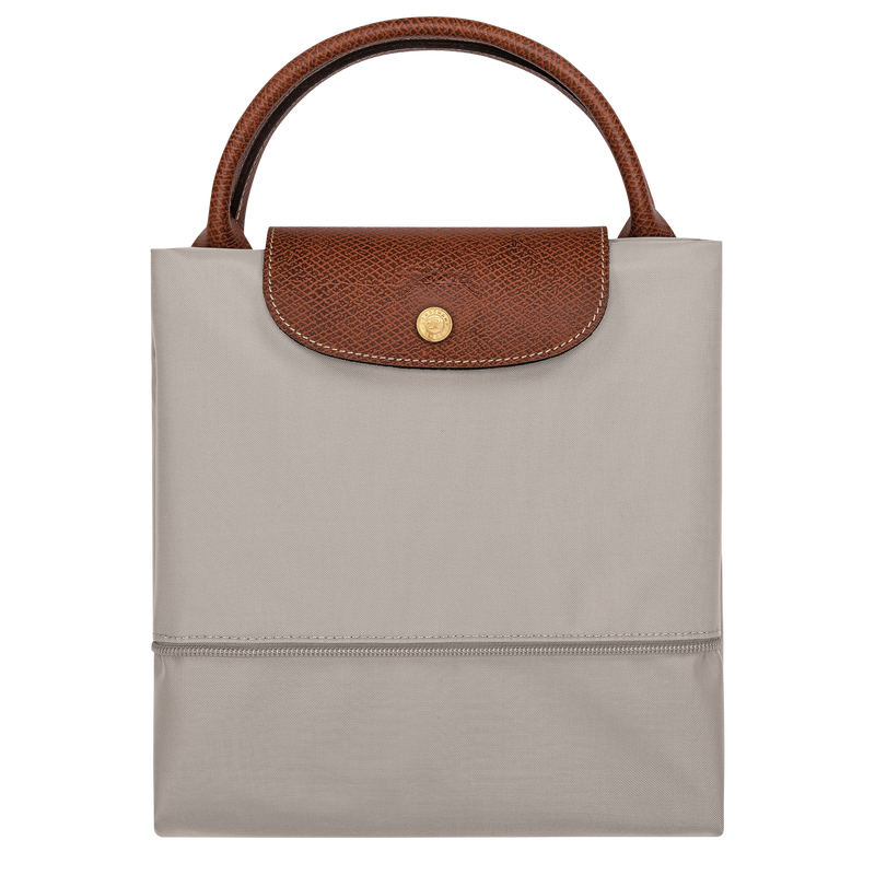 Le Pliage Original Travel bag expandable , Pebble - Recycled canvas  - View 7 of  7
