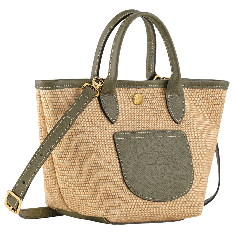 Le Pliage Collection XS Basket bag , Artichoke - Canvas  - View 3 of  6