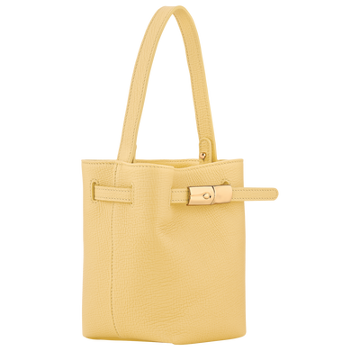 Le Smart XS Bucket bag , Hay - Leather