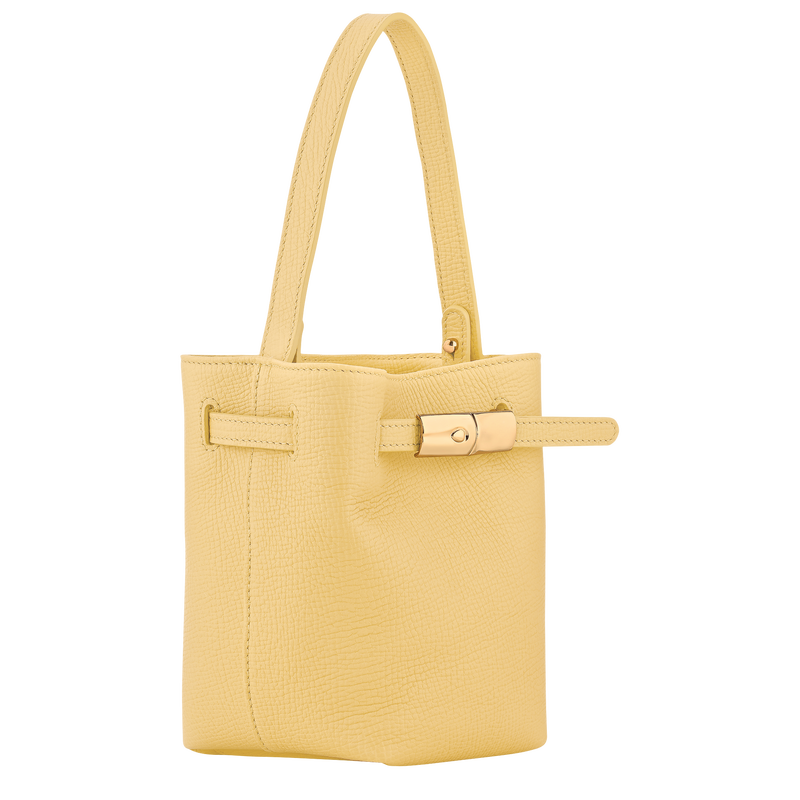 Le Smart XS Bucket bag , Hay - Leather  - View 2 of  5