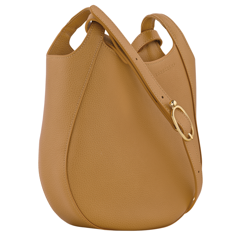 Le Foulonné S Crossbody bag , Nutmeg - Leather  - View 3 of  4