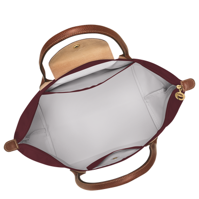 Le Pliage Original Tote bag L, Burgundy