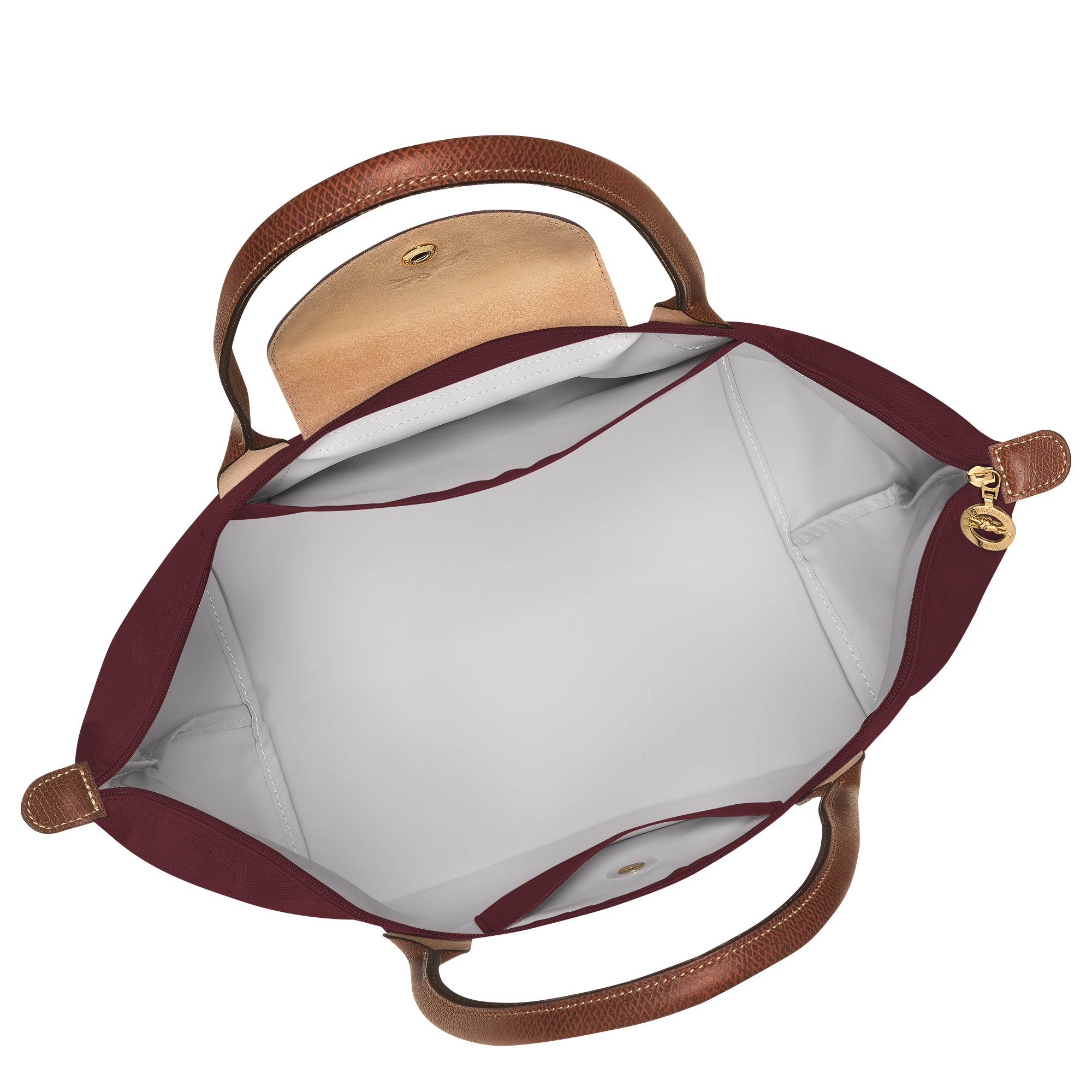 Tote bag L, Burgundy - View 5 of 
        7 - zoom in Le Pliage Original Tote bag L, Burgundy