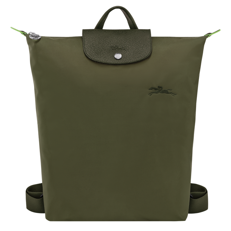 Le Pliage Green M Backpack , Forest - Canvas  - View 1 of  7