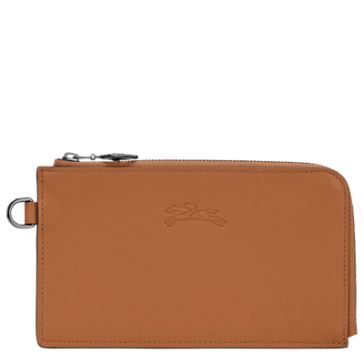Le Pliage Xtra Pouch , Cashew - Leather