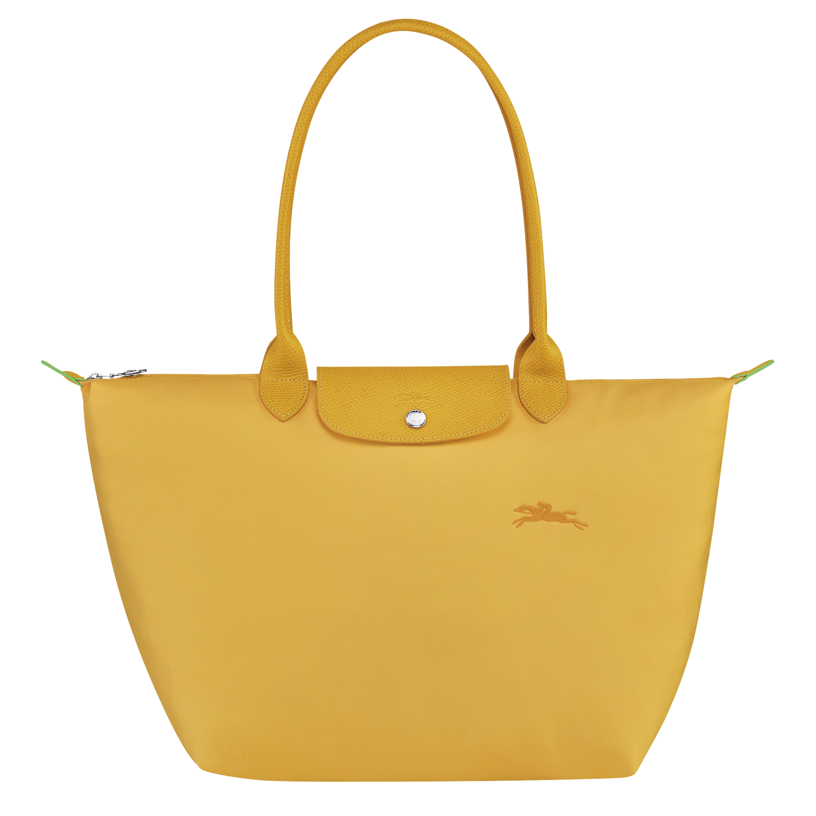 Le Pliage Green L Tote bag Corn Recycled canvas Longchamp TH
