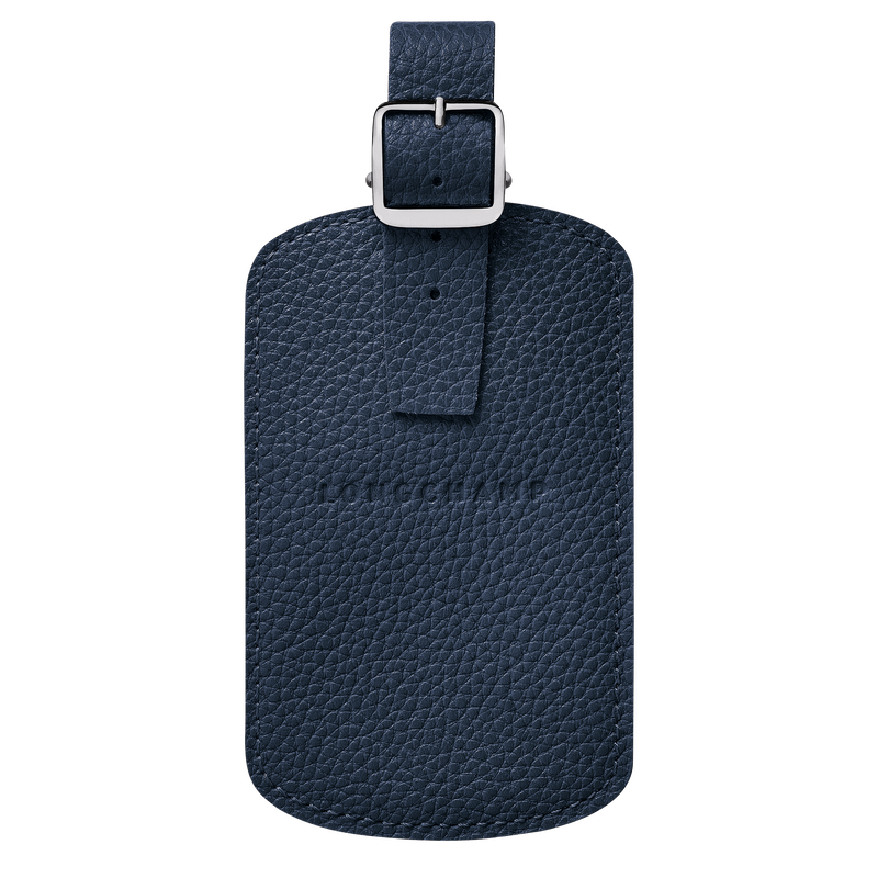 Le Foulonné Luggage tag , Navy - Leather  - View 1 of  1