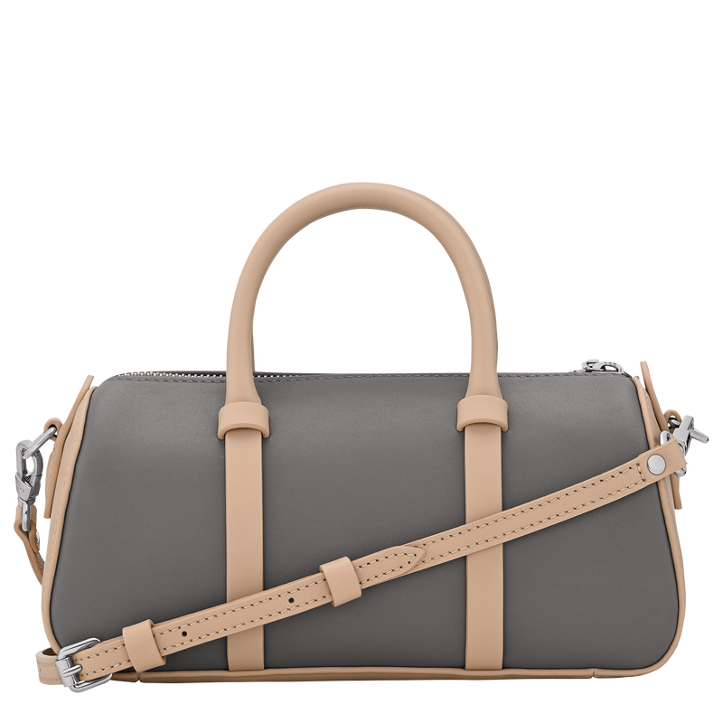 Caroline H&eacute;lain x Longchamp S Handbag , Beige - Leather  - View 3 of  3