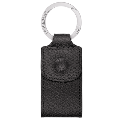 Le Pliage Original Key ring , Black - Leather