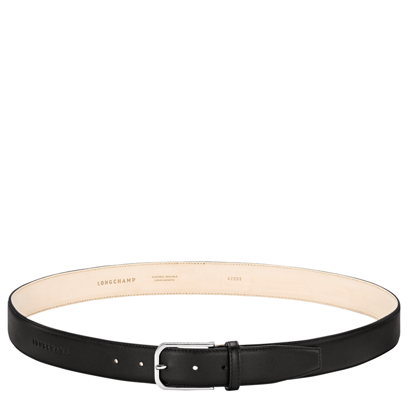 Longchamp Business Men's belt , Black - Leather  - View 1 of  3 Longchamp Business Men's belt , Black - Leather  - View 1 of  3