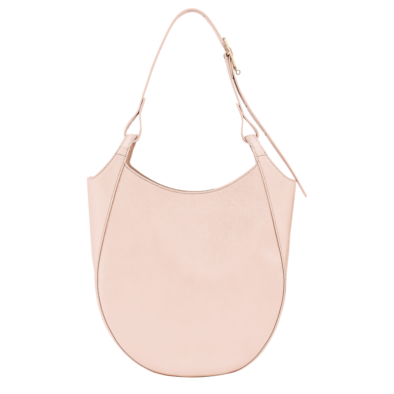 Le Foulonné L Hobo bag , Cream - Leather  - View 3 of  4