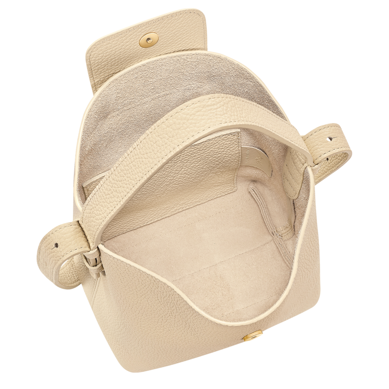 Le Cadence L Bucket bag , Vanilla - Leather  - View 4 of  5