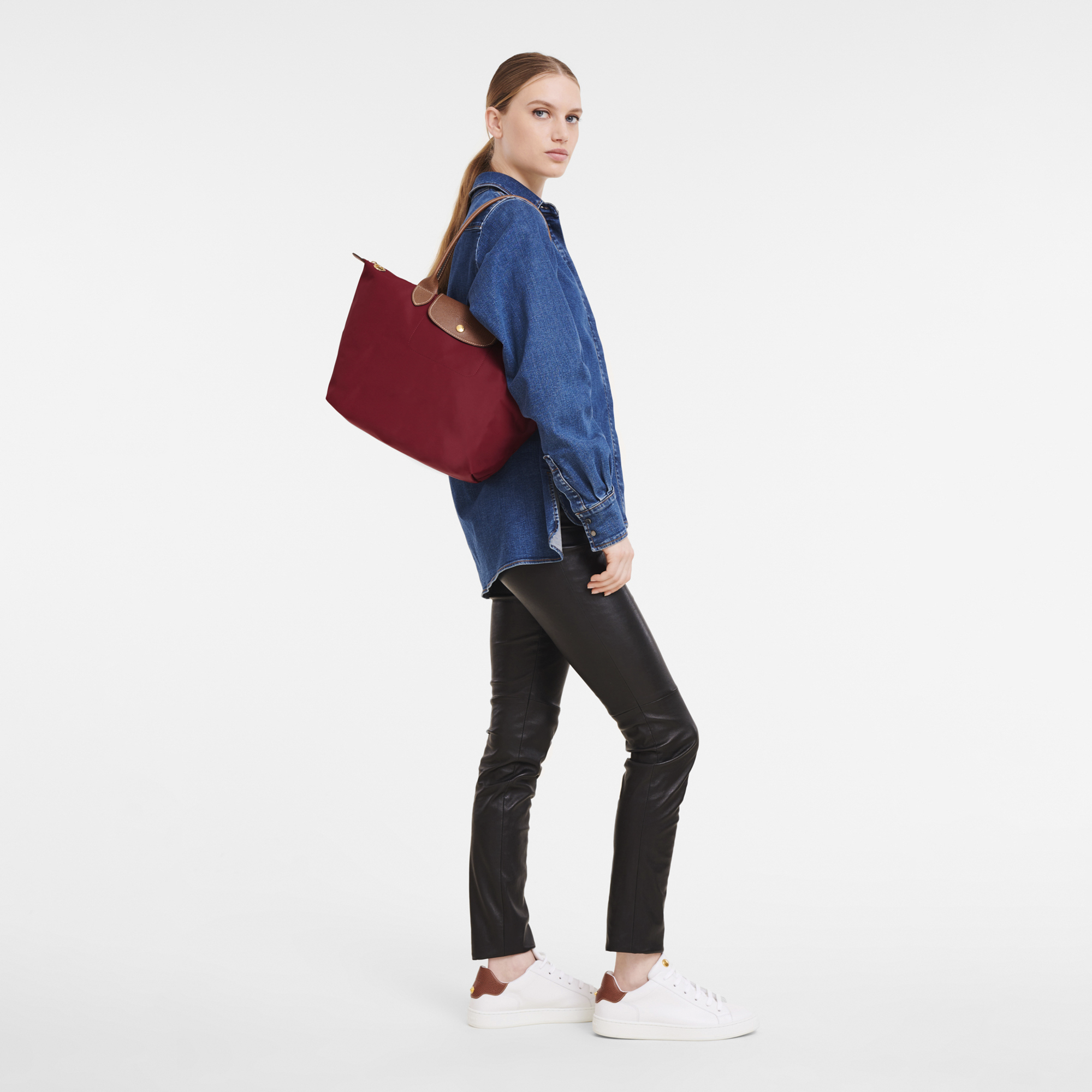Le Pliage Original M Tote bag Paper - Recycled canvas | Longchamp US