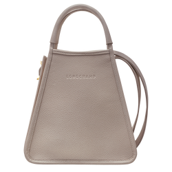 Le Foulonné S Handbag , Turtledove - Leather