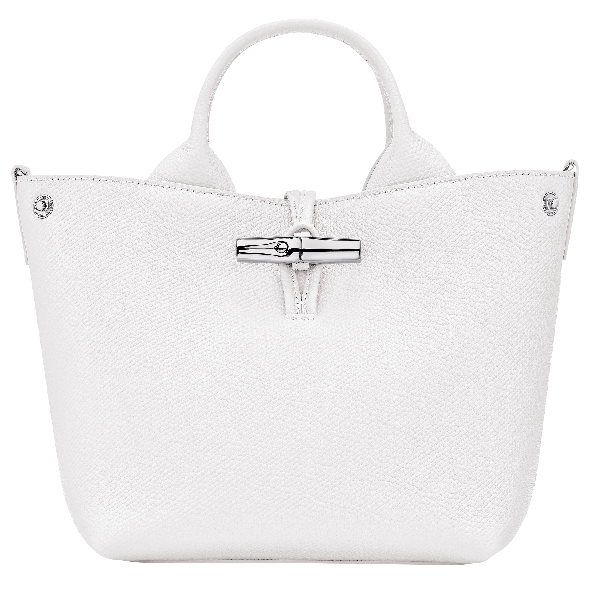 Handbag S, White - View 5 of
6 - zoom in Le Roseau Handbag S, White