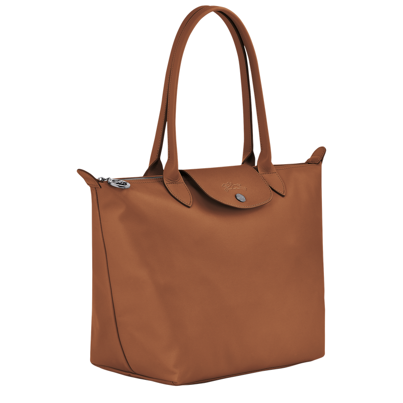 Le Pliage Xtra M Tote bag , Cognac - Leather  - View 3 of  6
