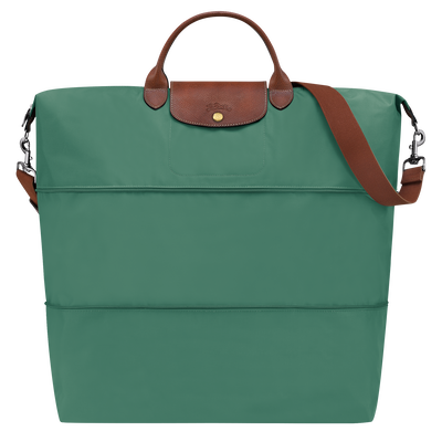 Le Pliage Original Travel bag expandable , Sage - Recycled canvas