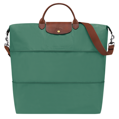 Le Pliage Original Travel bag expandable , Sage - Recycled canvas - View 1 of  7