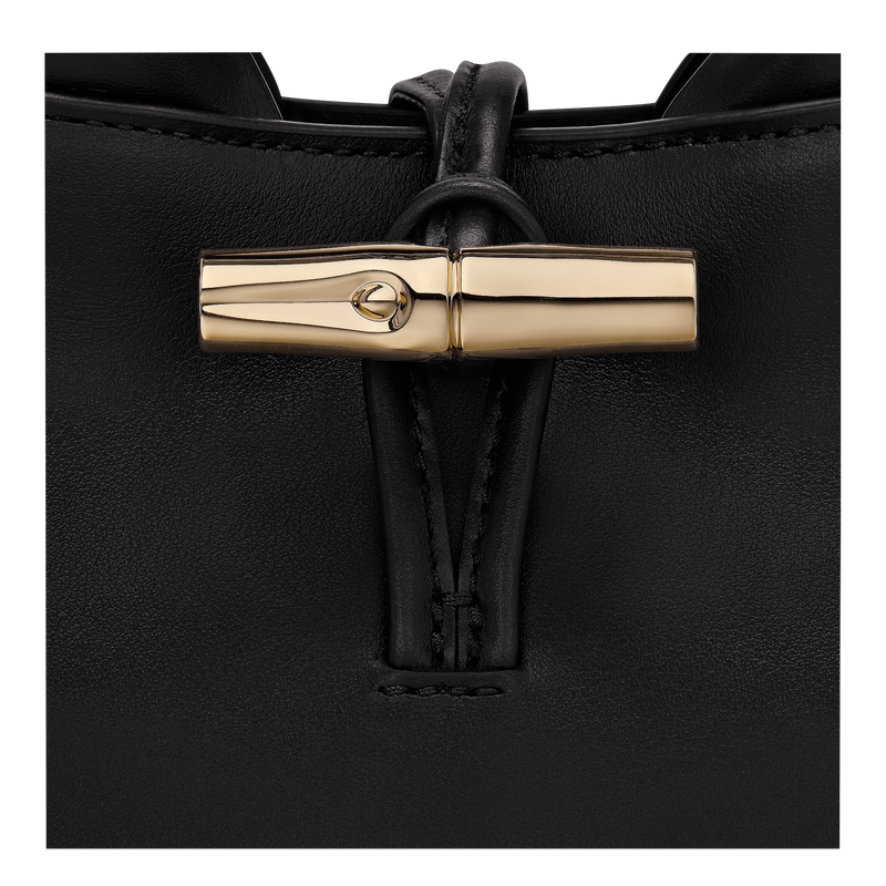 Le Roseau XS Handbag , Black - Leather  - View 7 of  7