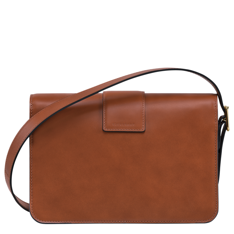 Box Trot M Crossbody bag Cognac Leather Longchamp TH