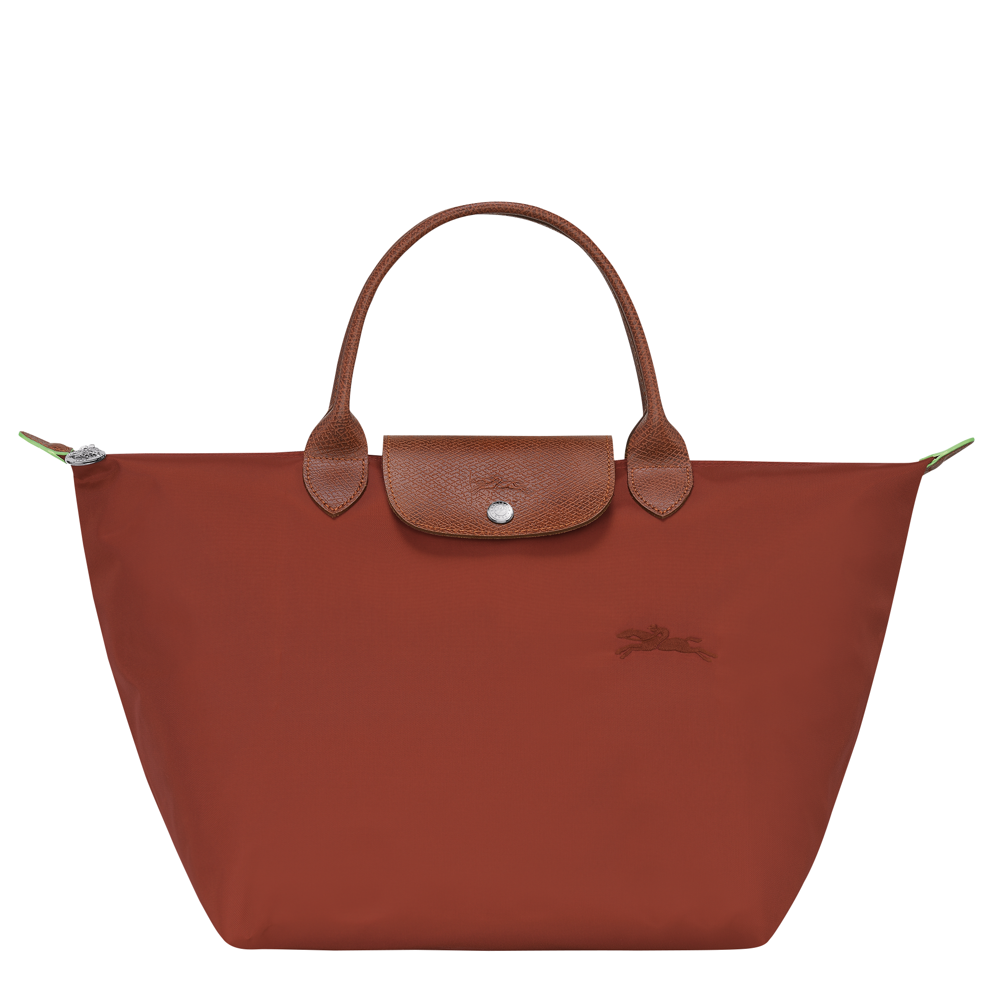 Handbag M, Chestnut - View 1 of
7 - zoom in Le Pliage Green Handbag M, Chestnut